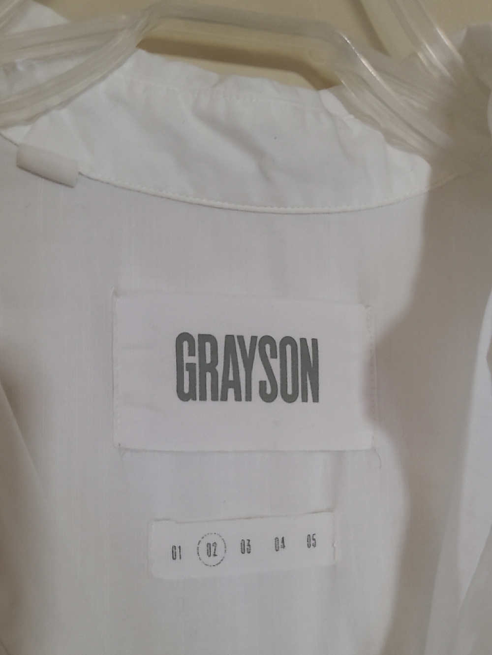 Grayson By Frank &Eileen The Hero 100% Cotton Button Down Top White - Picture 4 of 16